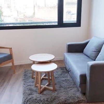 Rent of a bright modern 2-room apartment, 59 m², Buenos Aires, Argentina